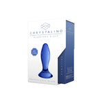 Dop anal din sticlă Chrystalino 11,5 cm