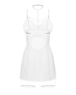 Body Obsessive Arrowel alb cu colier L/XL