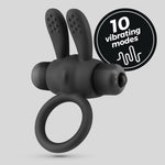 Inel vibrant pentru penis Crushious Pluto din silicon 7,6 cm
