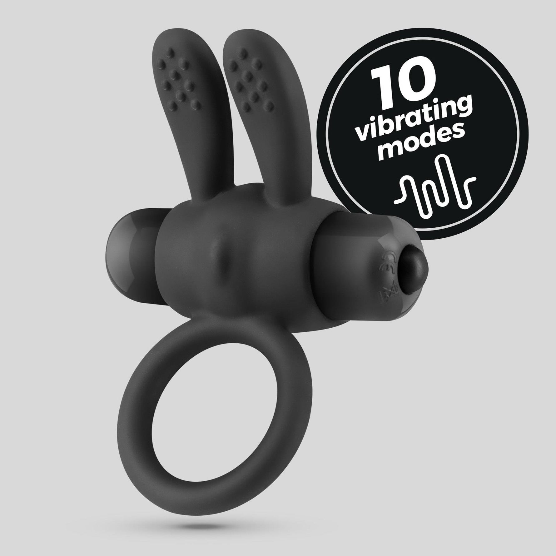Inel vibrant pentru penis Crushious Pluto din silicon 7,6 cm