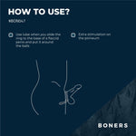 Inel de penis Boners din silicon
