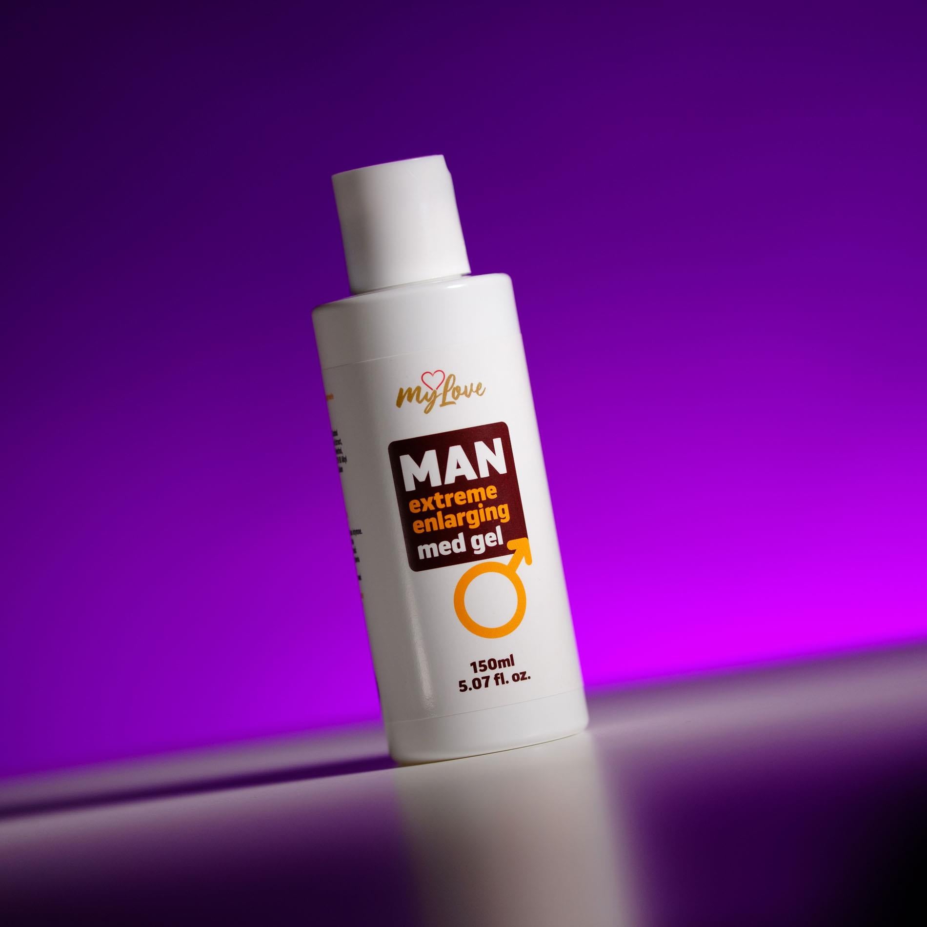 Gel de mărire extremă MyLove Man cu nucă de cocos 150 ml