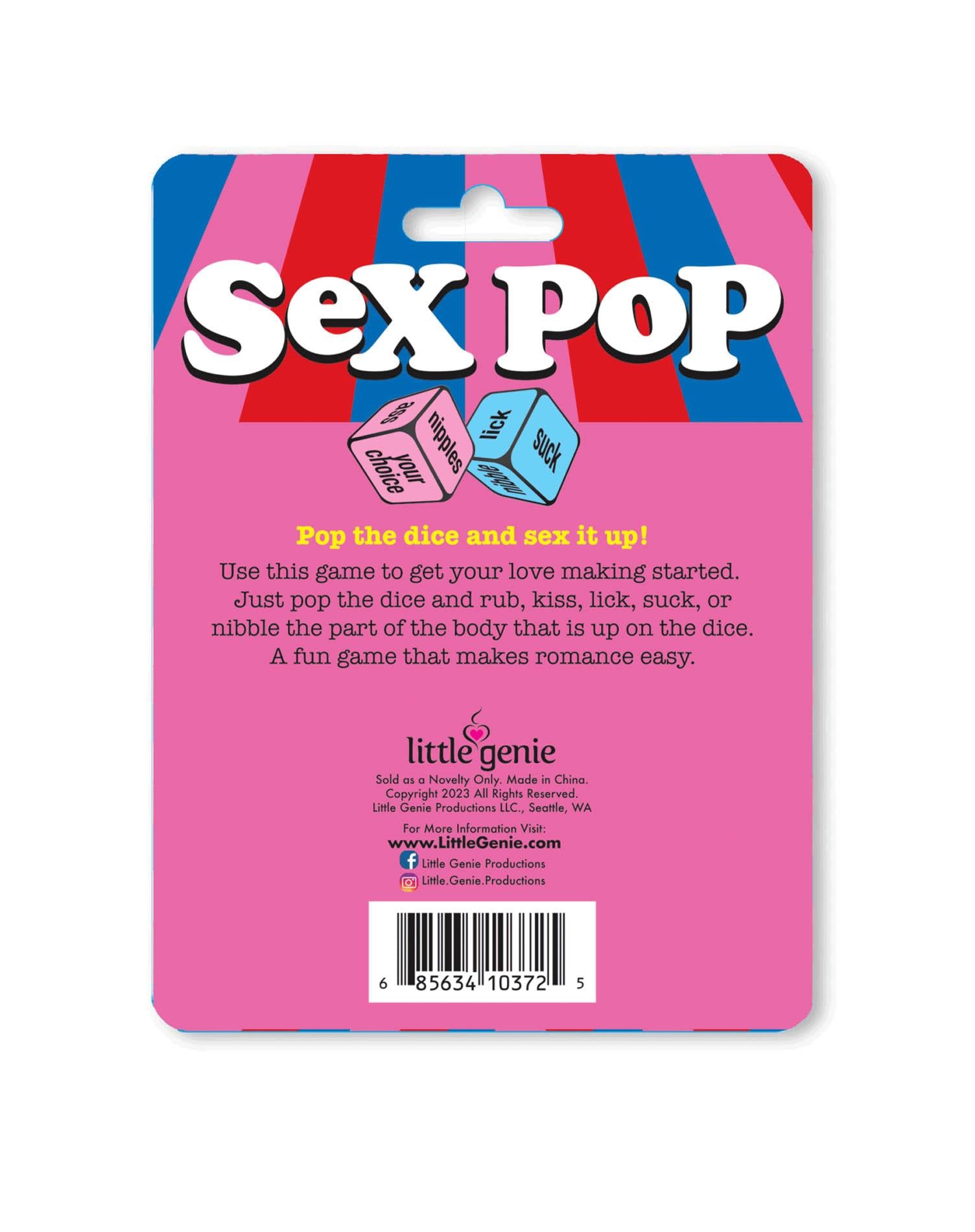 Joc erotic Sex Pop de la Little Genie Productions