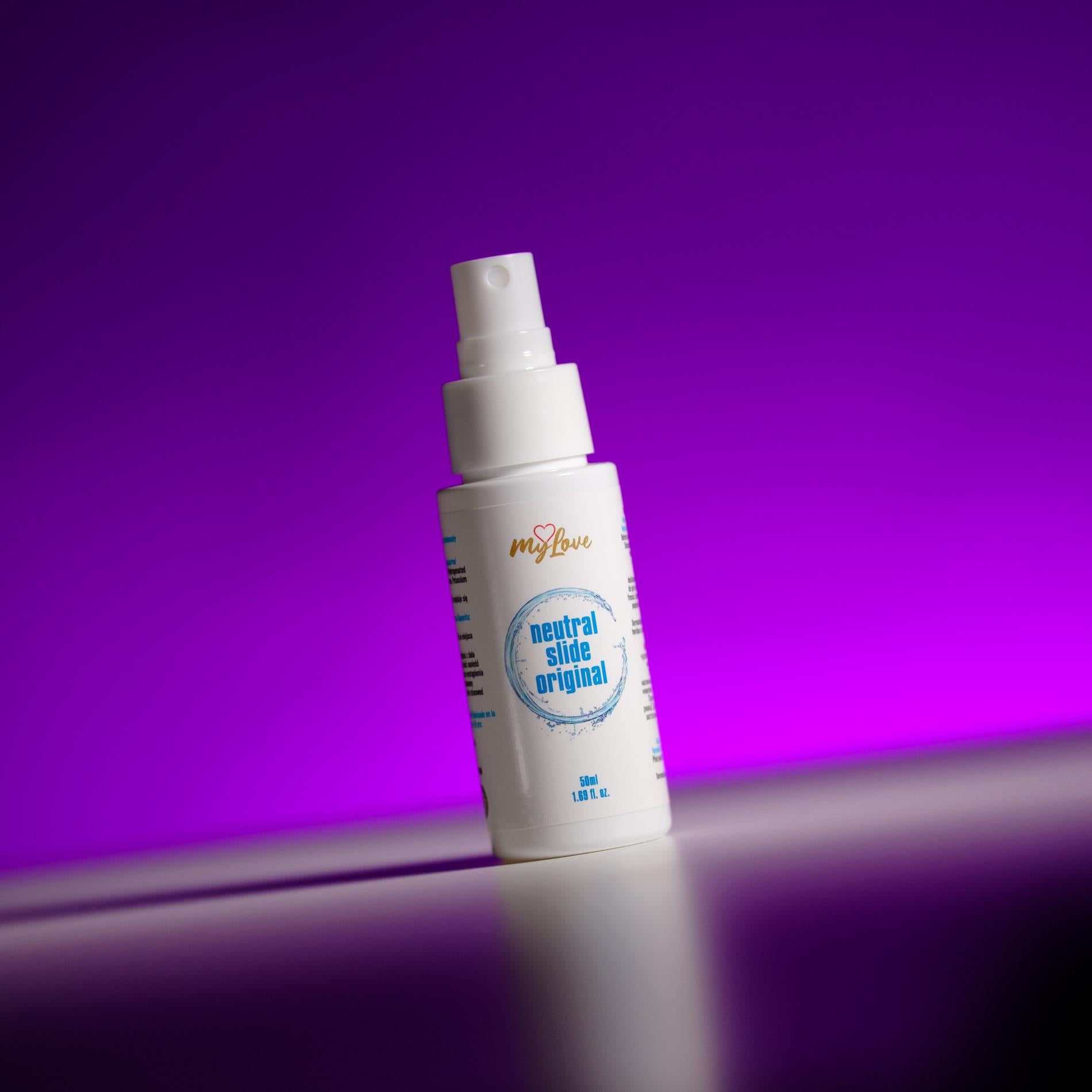Gel intim neutru, fără parfum, MyLove Slide Original, 50 ml