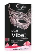 Gel intim vibrant comestibil Orgie Strawberry Gin Tonic