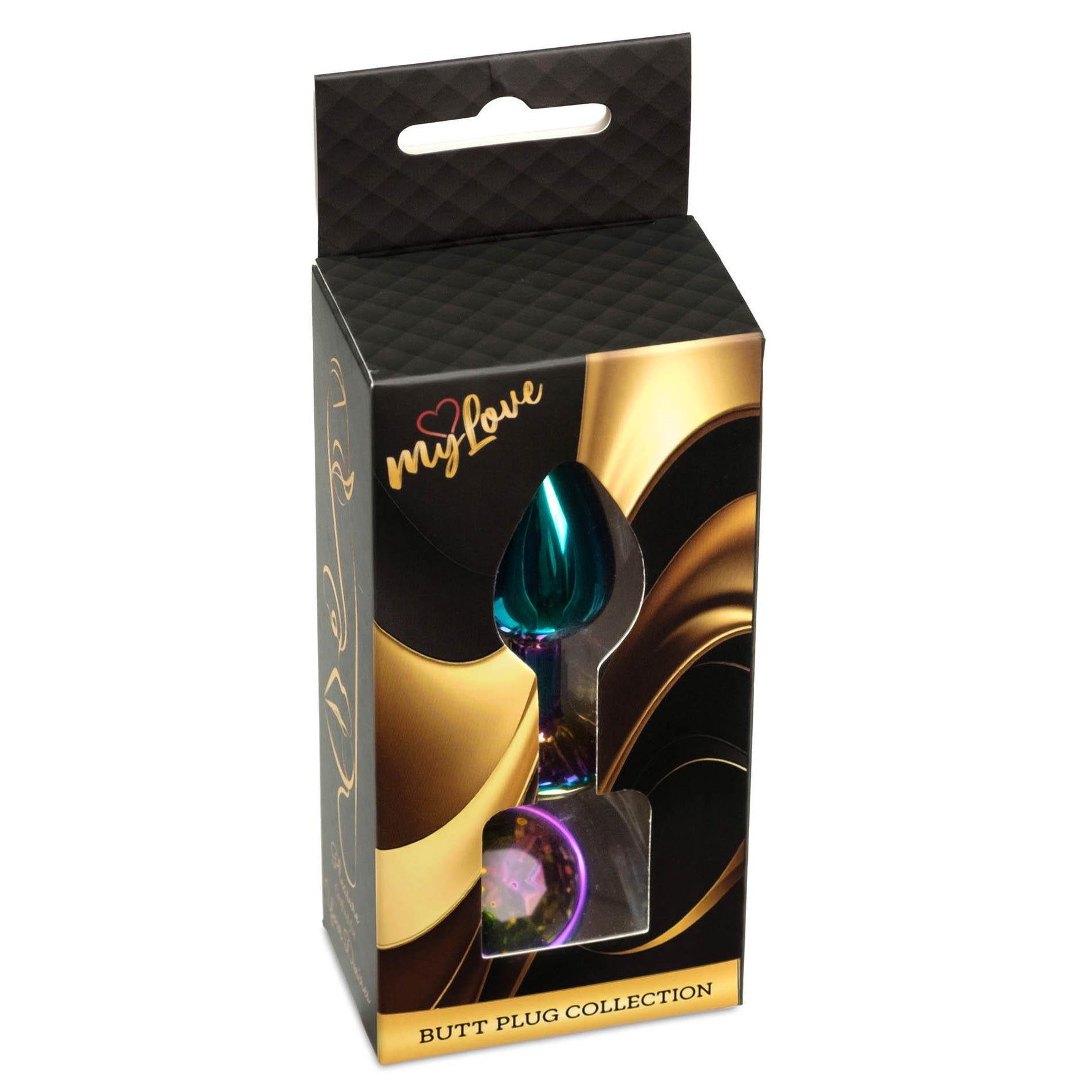 Dop anal cu diamant din oțel inoxidabil MyLove Toys 7 cm