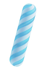 Vibrator Glitz Blue For You Dreamtoys cu bile, albastru, USB, 10,9 cm