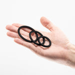 Set de 3 inele din silicon Bandoleros Crushious