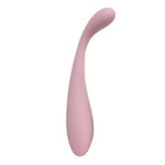 Vibrator roz cu USB din silicon pentru punctul G INTY Toys