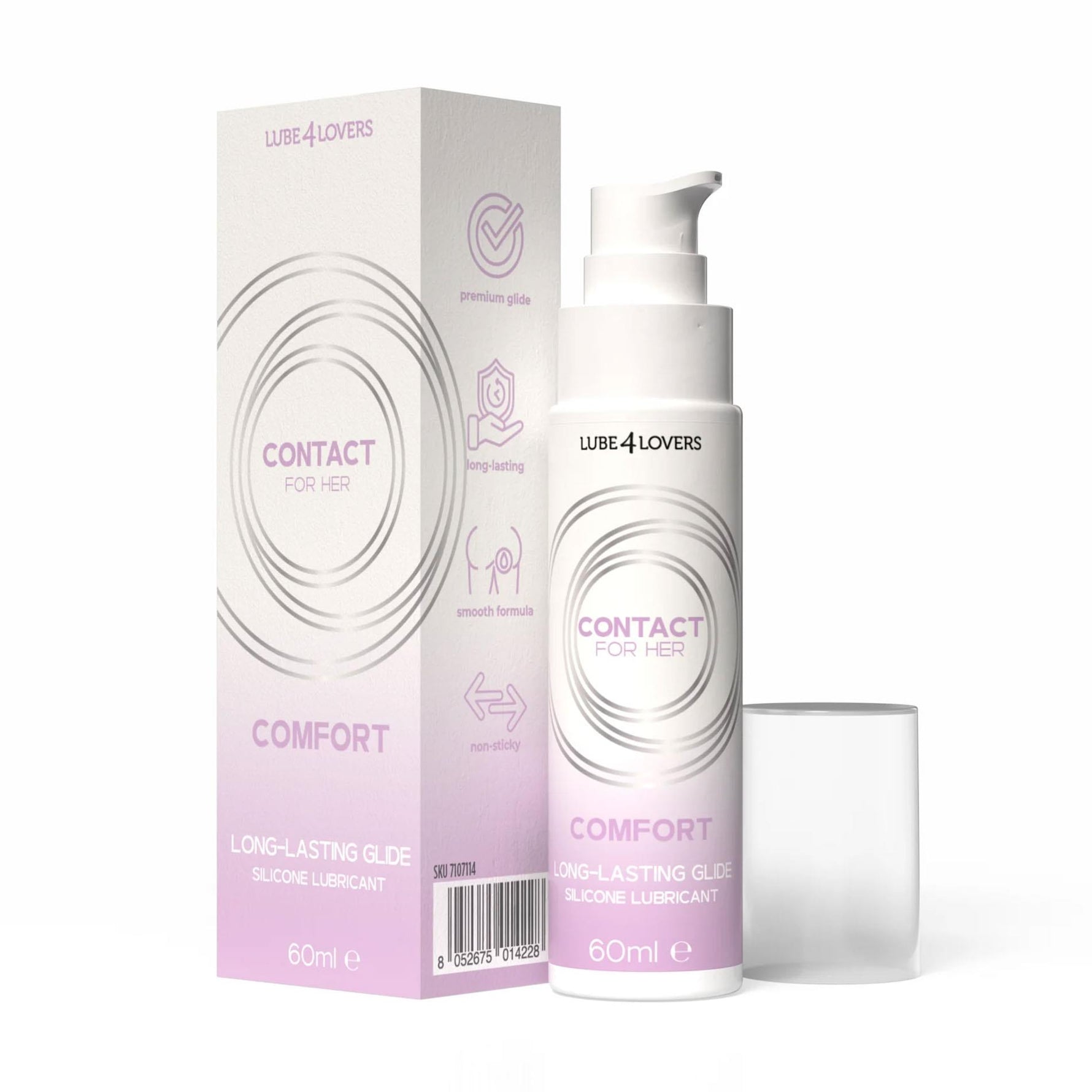 Lubrifiant anal Lube4lovers Silicon Comfort 60 ml