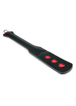 Plutitor din piele EasyToys cu inimioare, negru, 47 cm