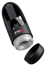 Masturbator vibrant PDX Elite Hydrogasm, impermeabil, USB, 20 cm