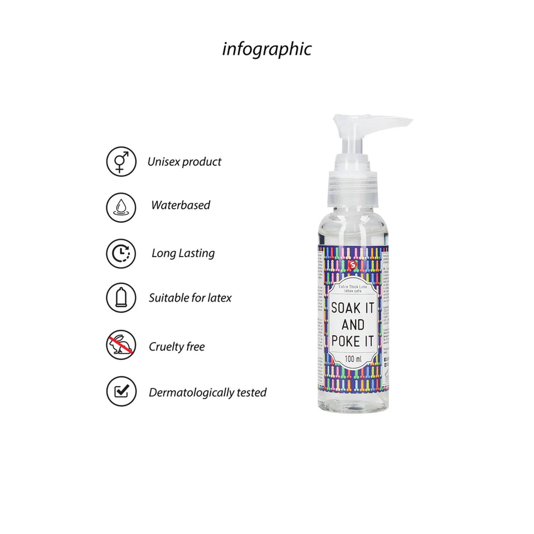 Lubrifiant extra gros S Line pe bază de apă 100 ml