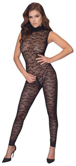 Body din dantelă Cottelli LINGERIE cu fermoar, mărimea M