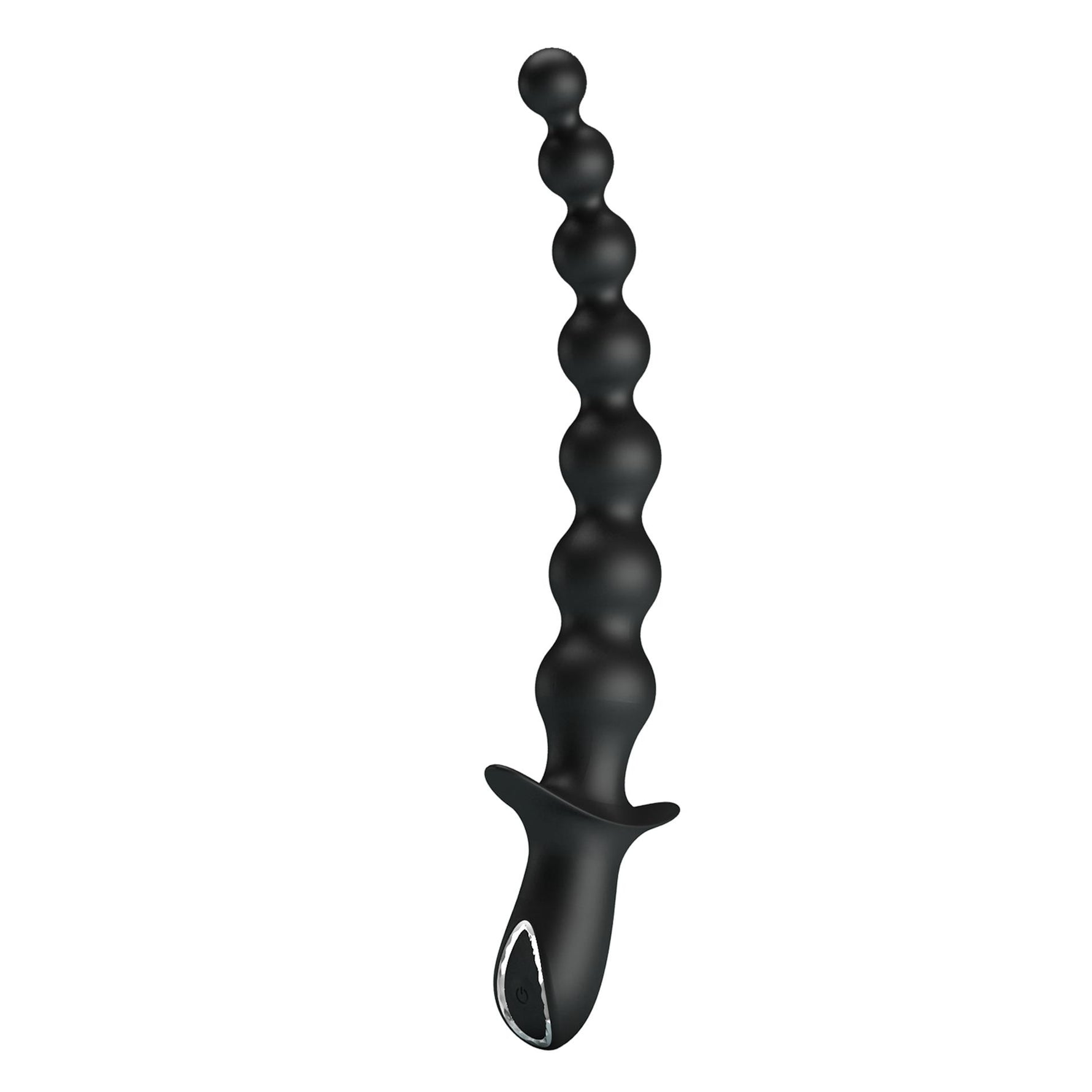 Pretty Love Dedron Vibrator Anal cu USB, Negru, 25 cm