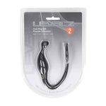Inel de erecție din silicon cu stimulator de prostată Levelz S negru 11cm