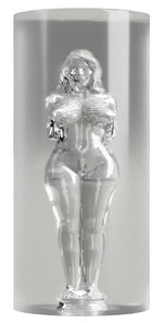 Masturbator tunel transparent 14 cm
