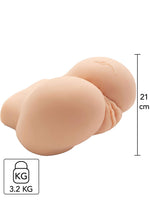 Masturbator cu fund mare, vibrator Hidden Desire, lumină vibrantă
