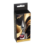 Plug anal argintiu cu diamant roșu MyLove Toys 9,5 cm