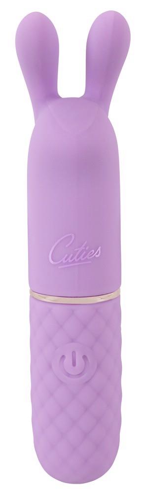 Vibrator Cuties Mini Bunny Mov USB 10.8 cm