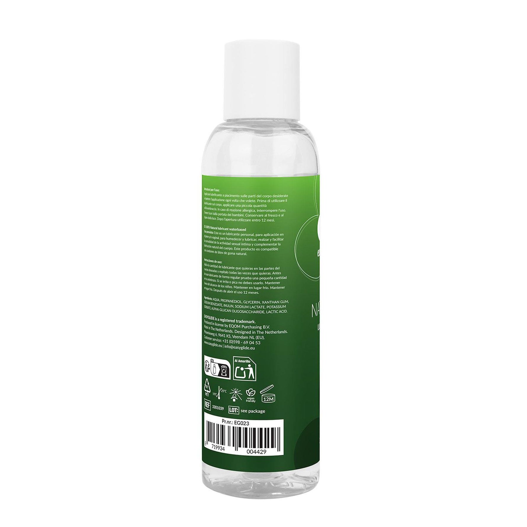 Lubrifiant natural pe bază de apă EasyGlide 150 ml