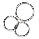 Set de 3 inele metalice Crushious Metaleros 3,85 cm