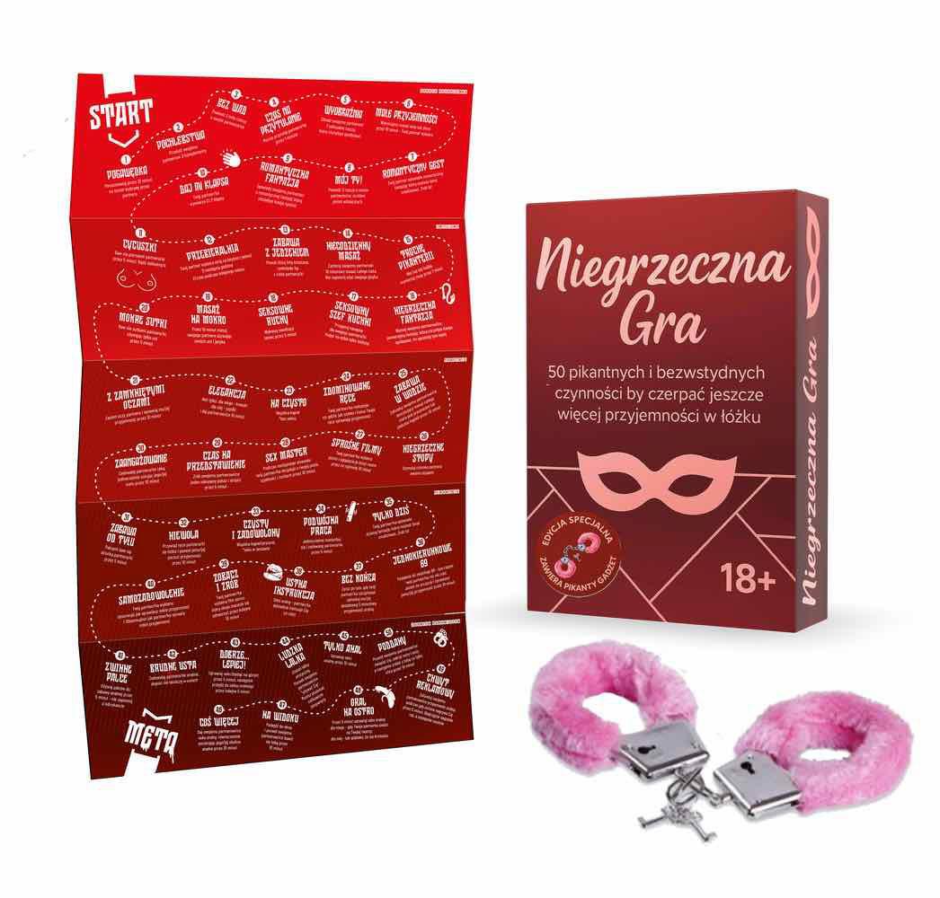 Joc erotic Grammi 50 de sarcini picante cu cătușe