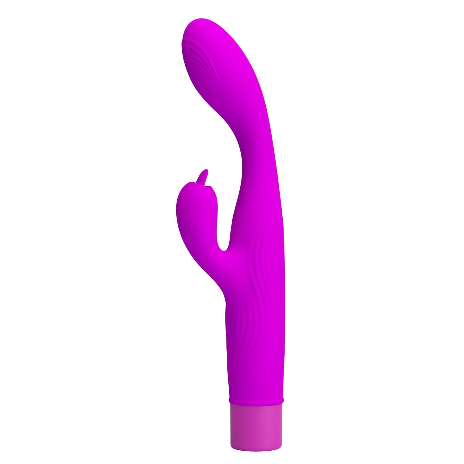 Vibrator flexibil din silicon pentru punctul G Pretty Love Josie, model iepuraș