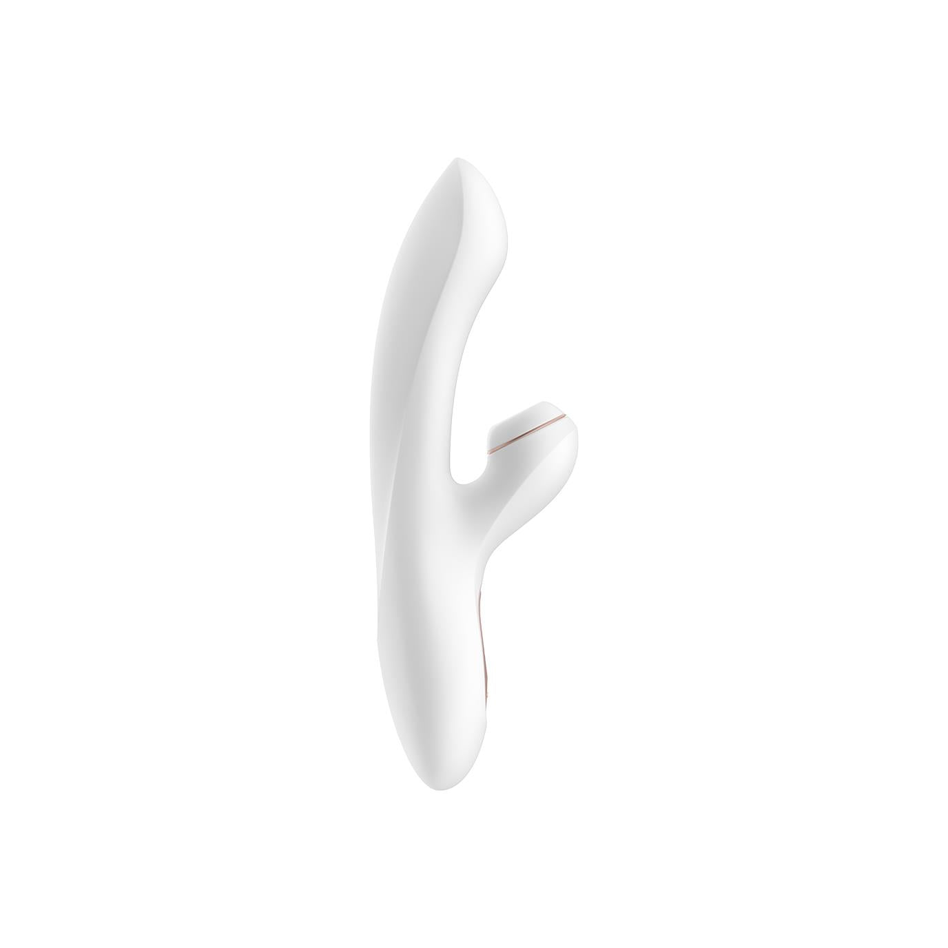 Vibrator Satisfyer Pro din silicon cu design de iepuraș pentru punctul G, USB, IPX7