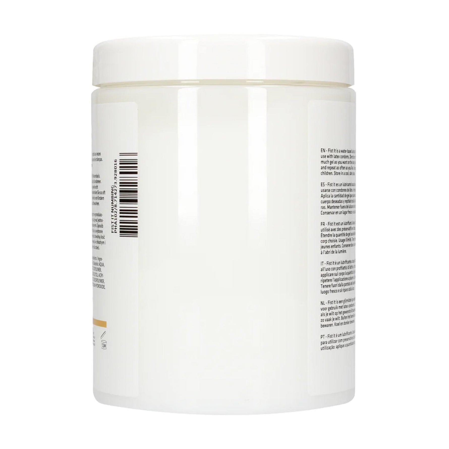 Lubrifiant anestezic pe bază de apă Fist It 1000 ml