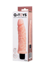 Vibrator realist A-Toys de 17 cm cu viteze multiple