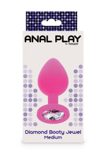 Plug anal Diamond Booty Jewel ToyJoy roz 8 cm