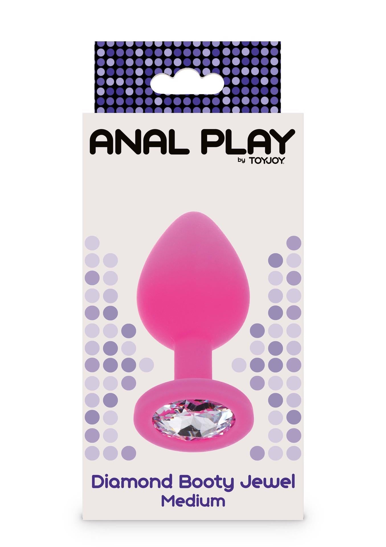 Plug anal Diamond Booty Jewel ToyJoy roz 8 cm