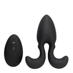 Vibrator anal USB din silicon INTY Toys Blade cu telecomandă