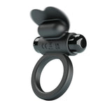 Inel vibrant pentru penis Pretty Love Debenaire, negru, cu 10 funcții
