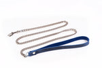 Lesă Crazy Horse Whips Collection Blue Chain