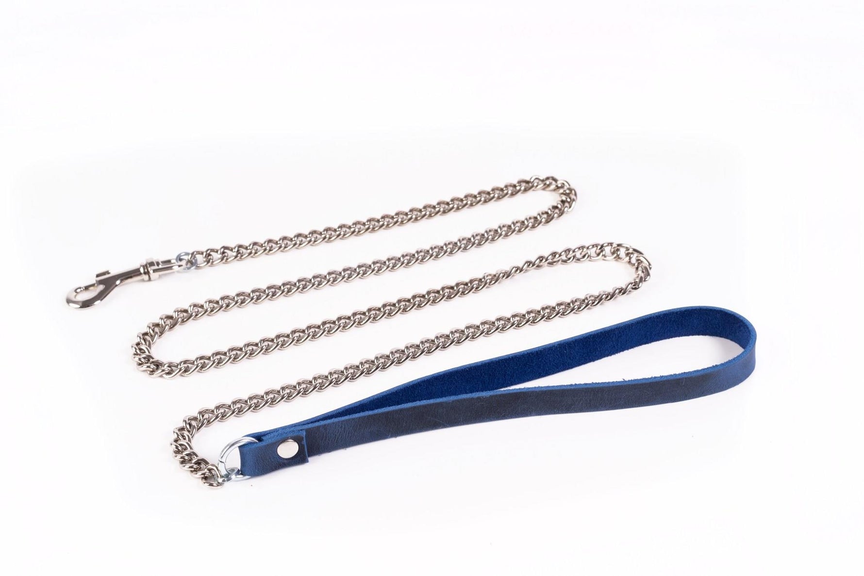 Lesă Crazy Horse Whips Collection Blue Chain