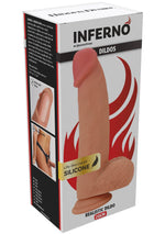 Dildo realist din silicon lichid Hidden Desire 20 cm