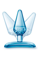 Plug anal Jolly Plug Blush Blue TPE 6,9 cm