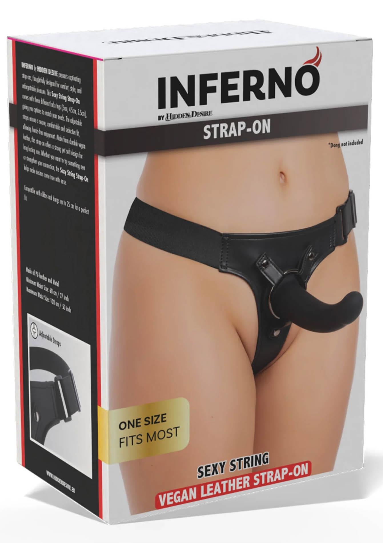 Ham tanga Hidden Desire cu inele interschimbabile