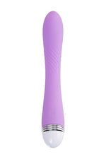 Vibrator Flovetta Lantana pentru punctul G, silicon, violet, 22 cm, USB