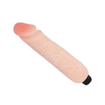 Vibrator flexibil Baile realist, culoarea pielii, 25 cm