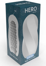 Masturbator ToyJoy HERO Swirl Medium, alb