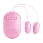 Mini vibrator Pretty Love Fun Box roz cu 12 funcții