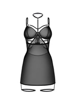 Corset Arrowel Obsessive Negru Transparent L/XL
