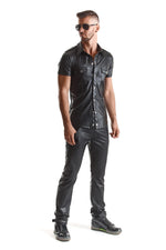 Tricou Regnes Fetish Planet wetlook negru L