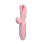 Stimulator clitoridian USB din silicon roz INTY Toys Flare