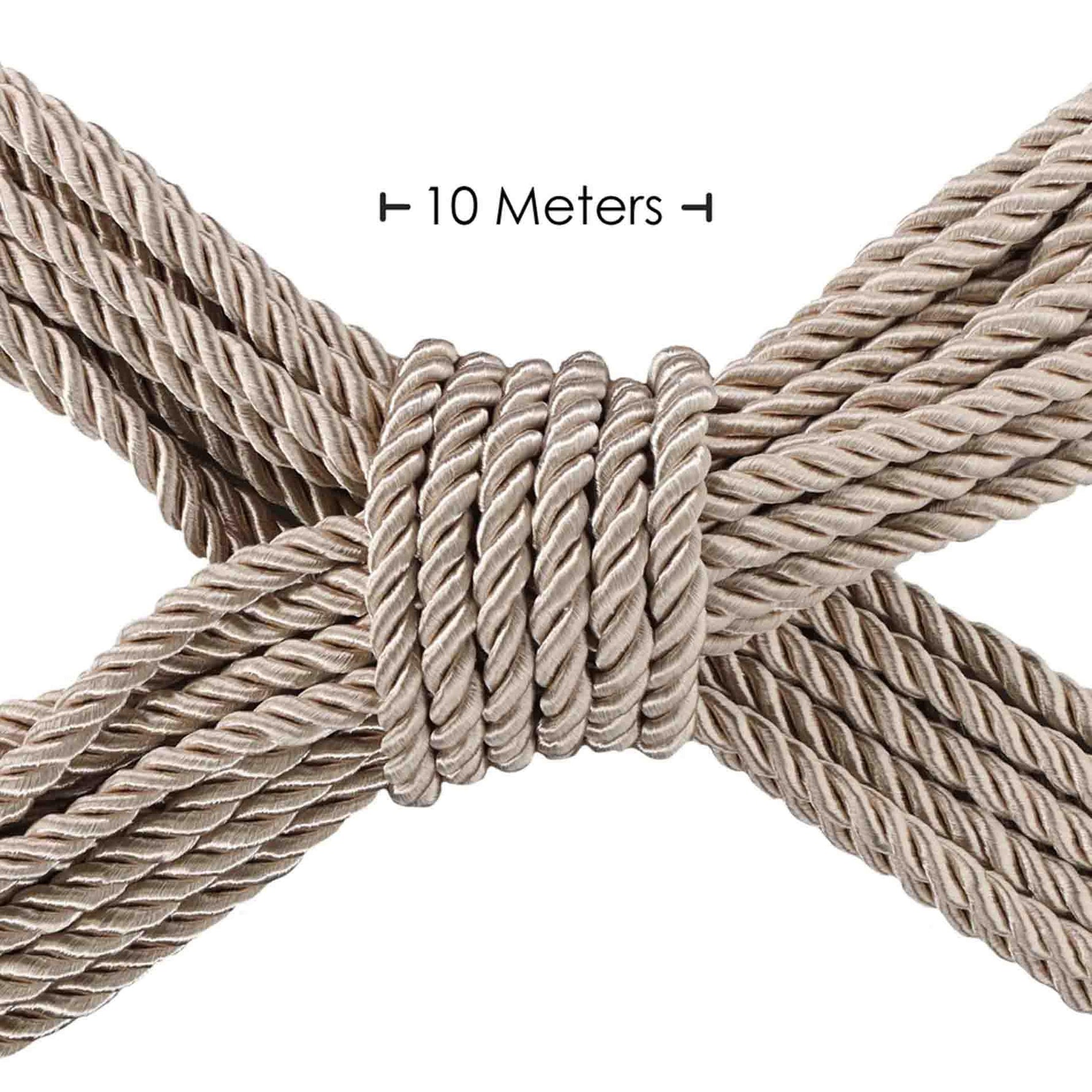 Au! Frânghie de bondage aurie 10m