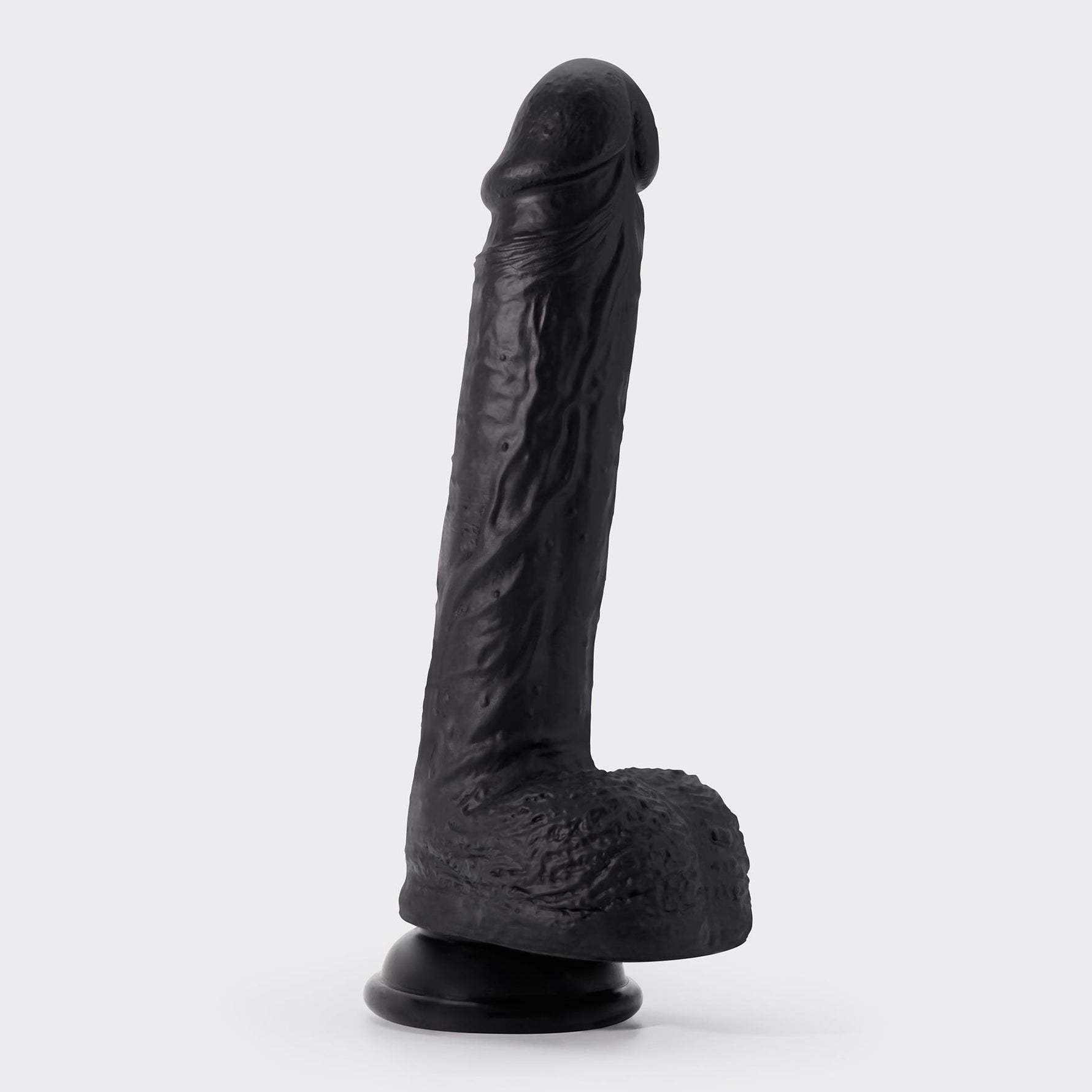 Dildo realist din silicon Inviktus Crushious 22 cm negru