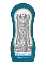 Masturbator cu vid ToyJoy Hero Transparent 18 cm
